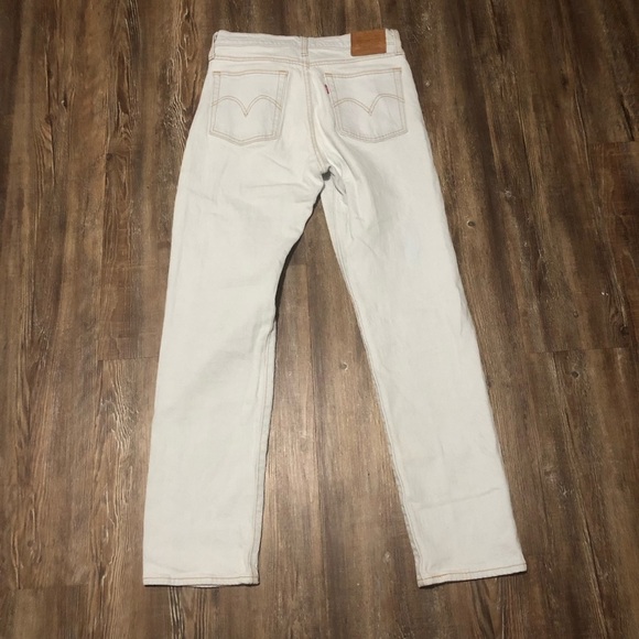 Levi's Jeans Women's 27 Wedgie Straight Leg Button Fly Big E Premium Denim - Picture 8 of 9